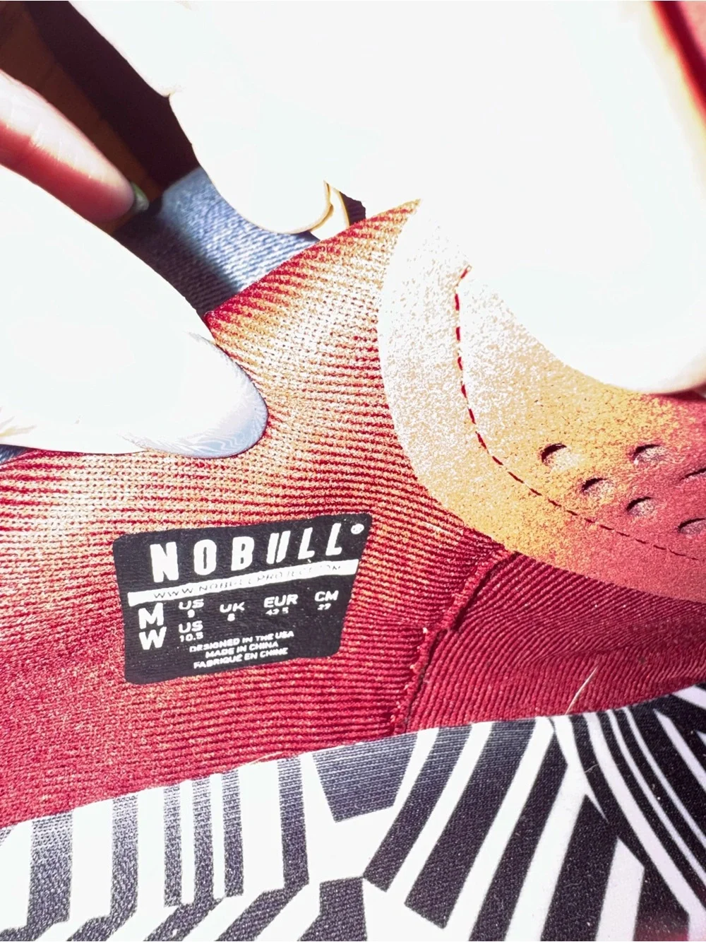 NOBULL Cabernet Mesh Trainers - Women's Burgundy Workout Sneakers